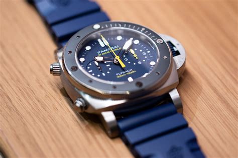 panerai submersible mike horn.